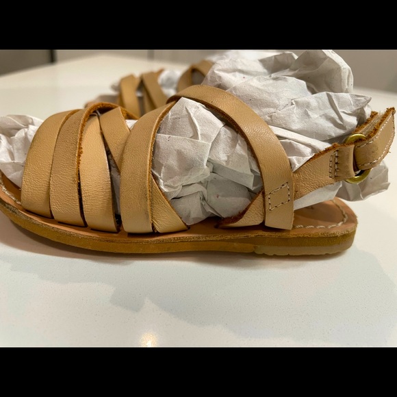 Leather sandals size 22 ages 2-3 years - Picture 3 of 4